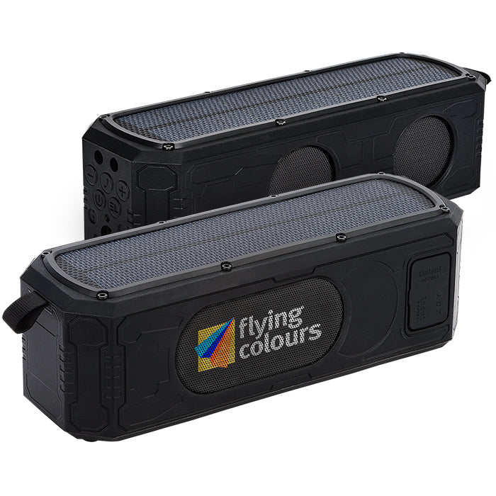 9W Solar Waterproof Bluetooth® Speaker / Power Bank