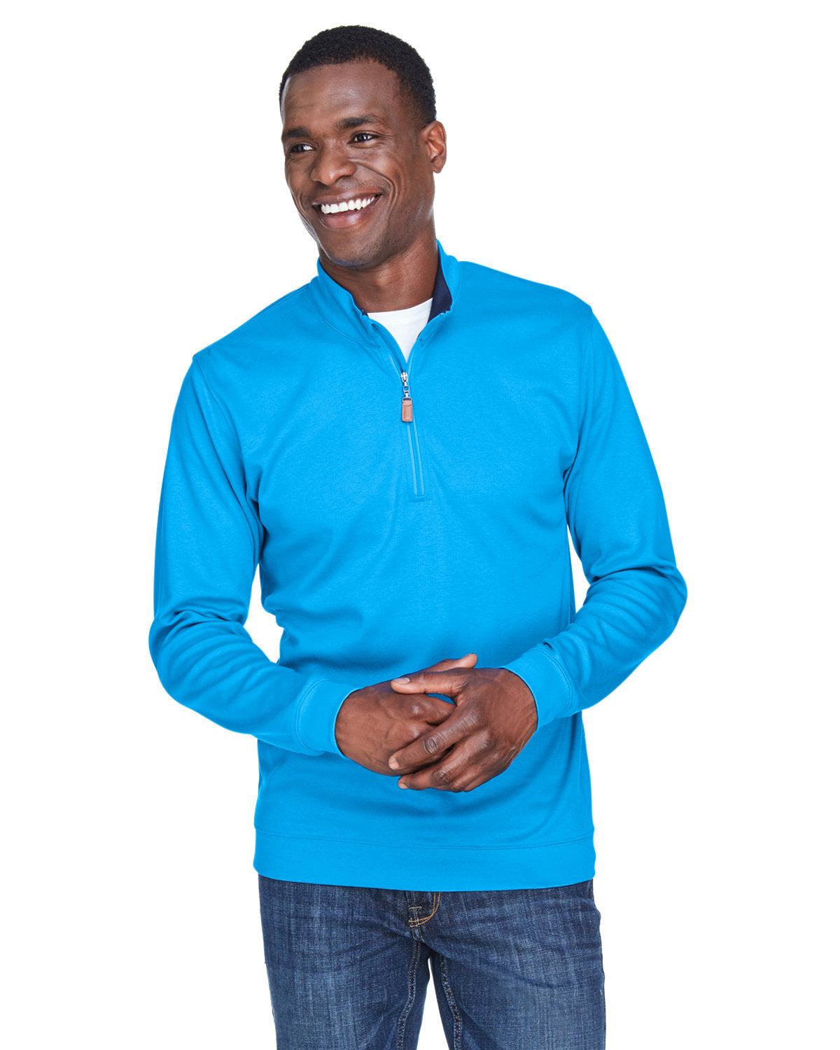 000227 DEVON AND JONES Men's DRYTEC20? Performance Quarter-Zip