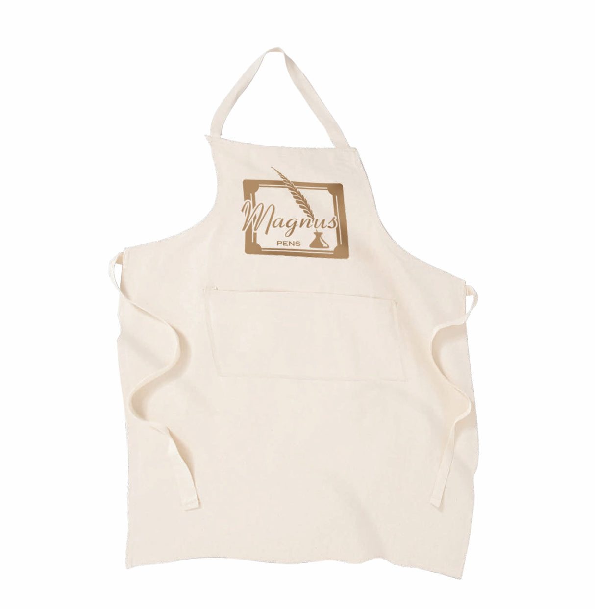 CA-002 Natural Cotton Chef's Apron (10-15 Days)