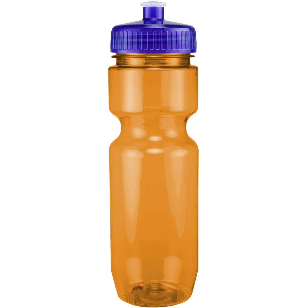 22 Oz. Translucent Bike Bottle w/ Push Pull Lid
