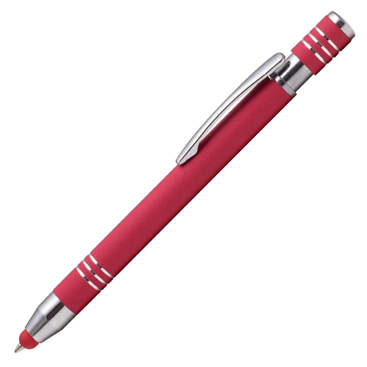 Marin Softy w/ Stylus - Laser Engraved - Metal Pen