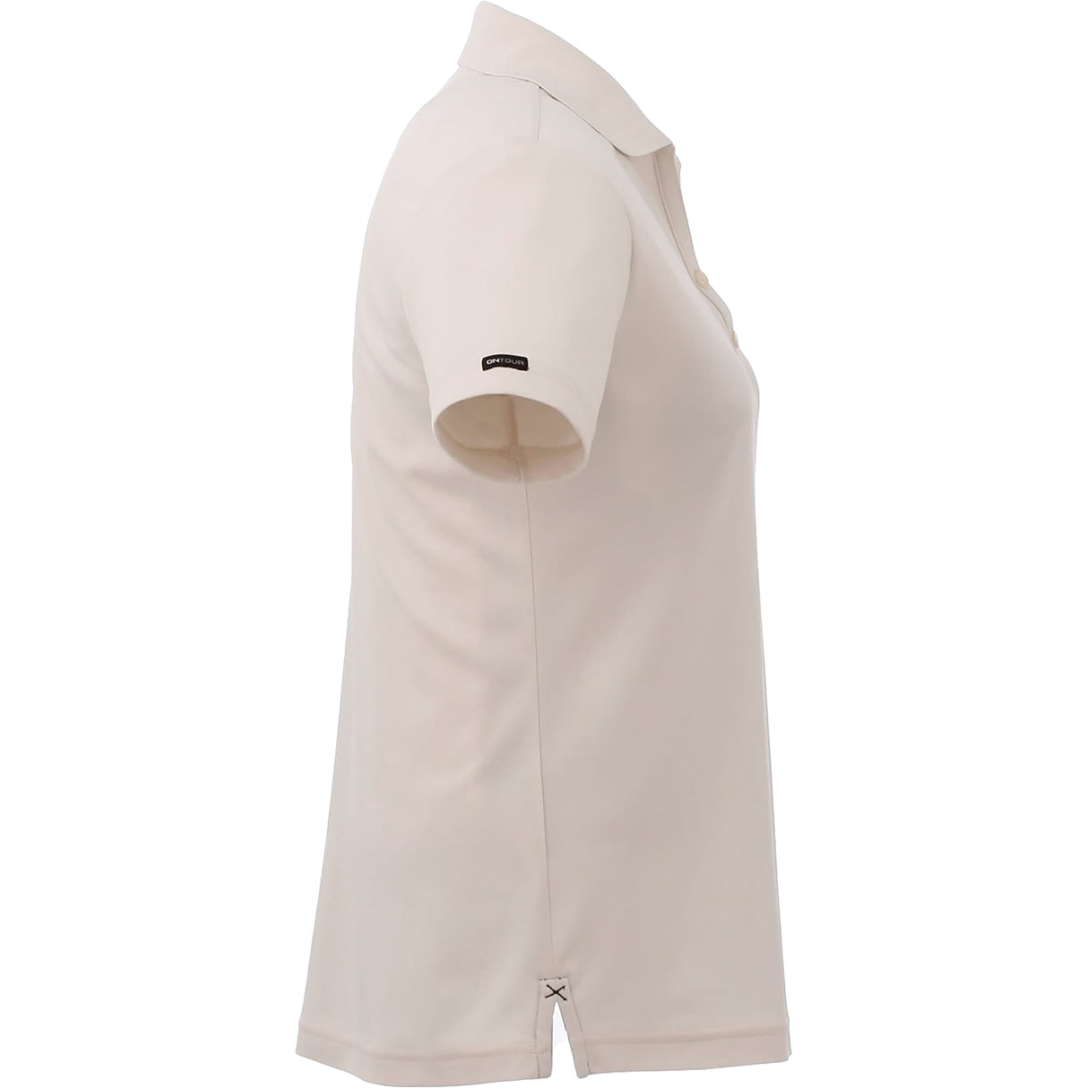 Women's MORENO TEXT MICRO SS POLO