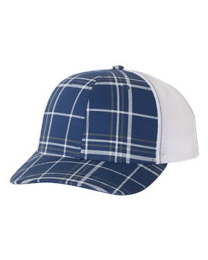 000458 Richardson® Patterned Snapback Trucker Cap