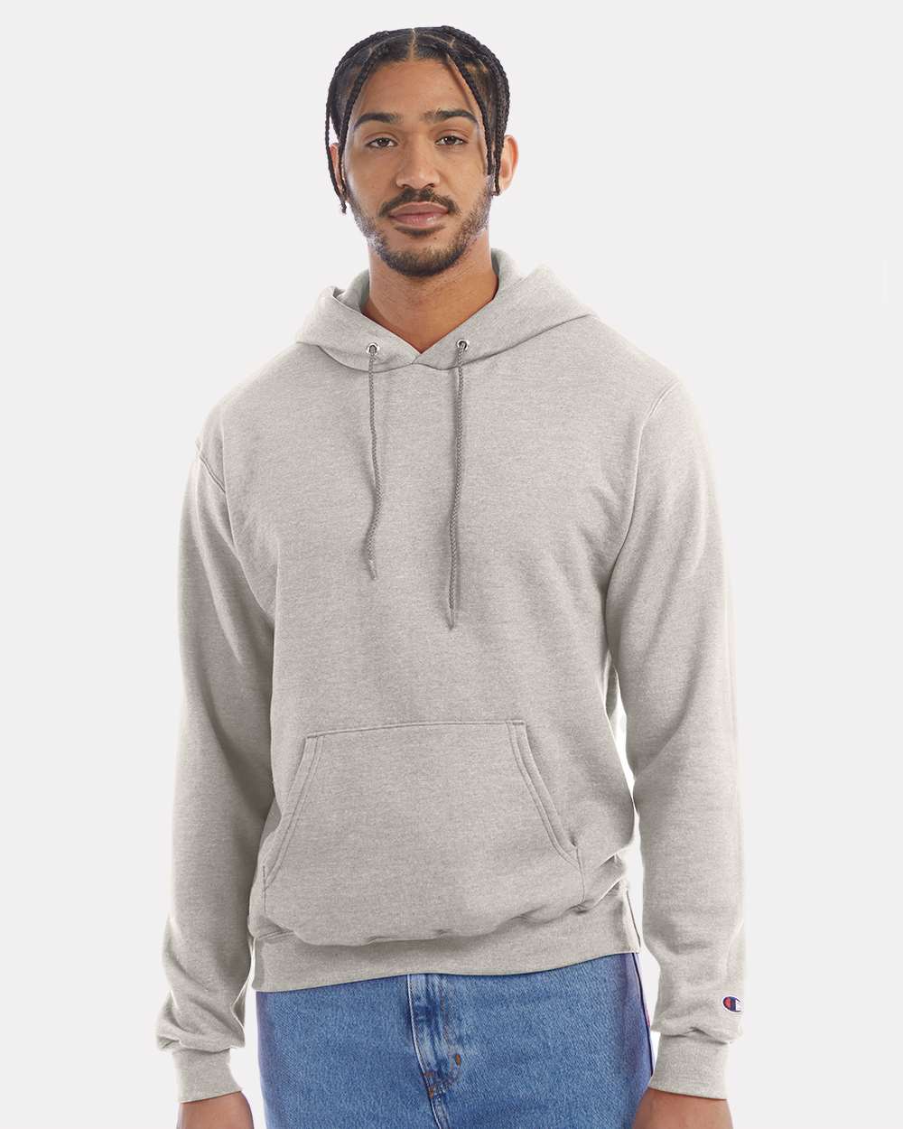 000111 Champion Powerblend® Hooded Sweatshirt
