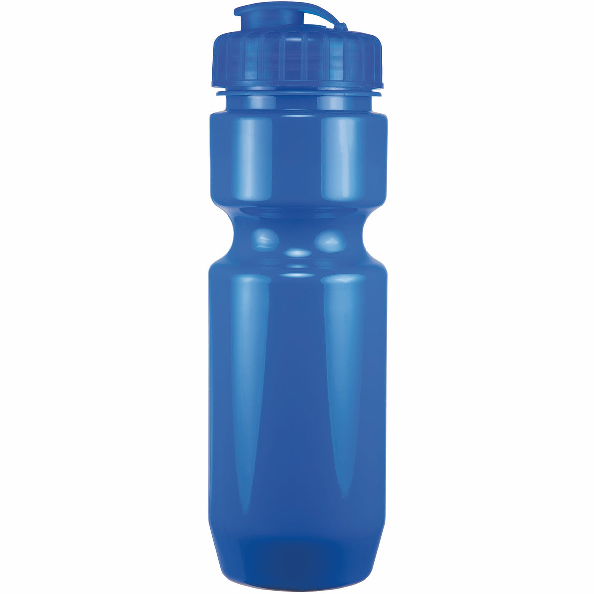 22 Oz. Bike Bottle w/ Flip Top Lid - Solid Colors