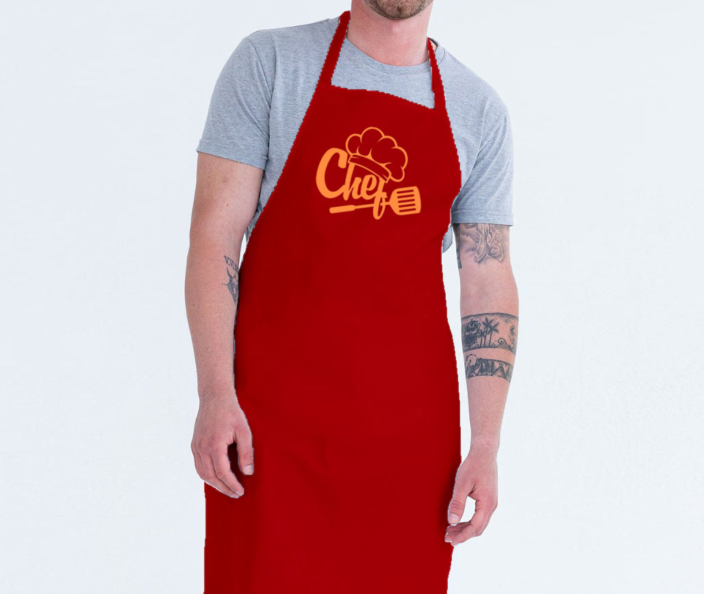 100% Spun Polyester Bib Apron 30"X35"