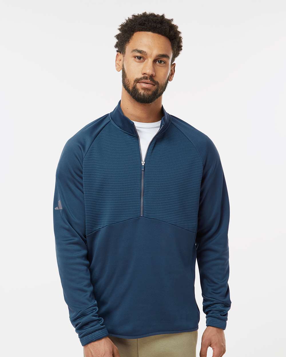 Adidas® Quarter-Zip Pullover