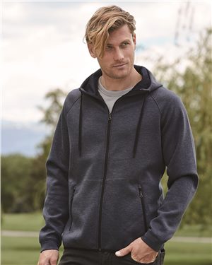 Weatherproof HeatLast Fleece Tech Full-Zip Hooded Sweatshirt