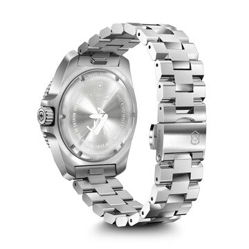 Journey Stainless Steel Watch w/Blue Dial