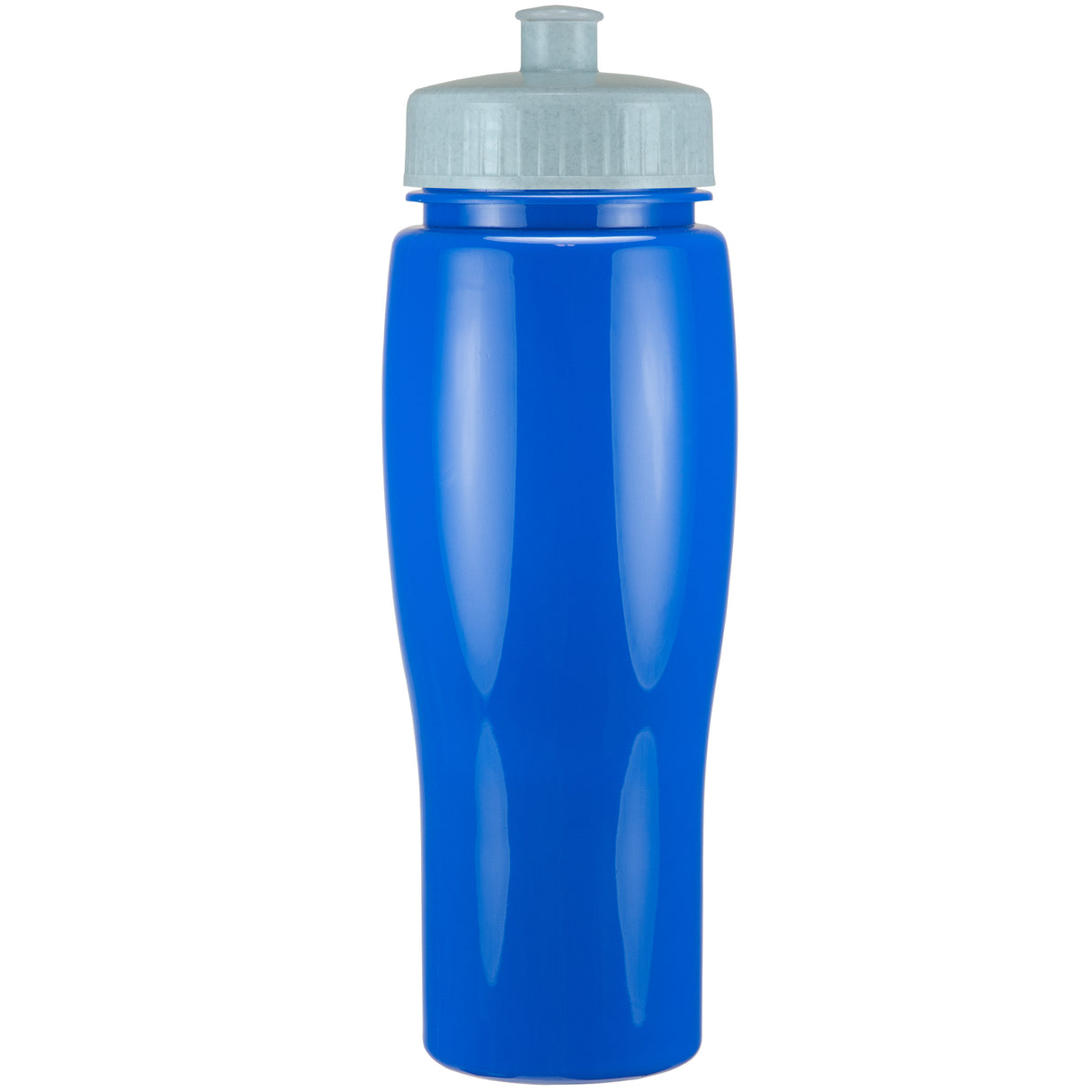 24 Oz. Contour Bottle w/ Push Pull Lid - Solid Colors