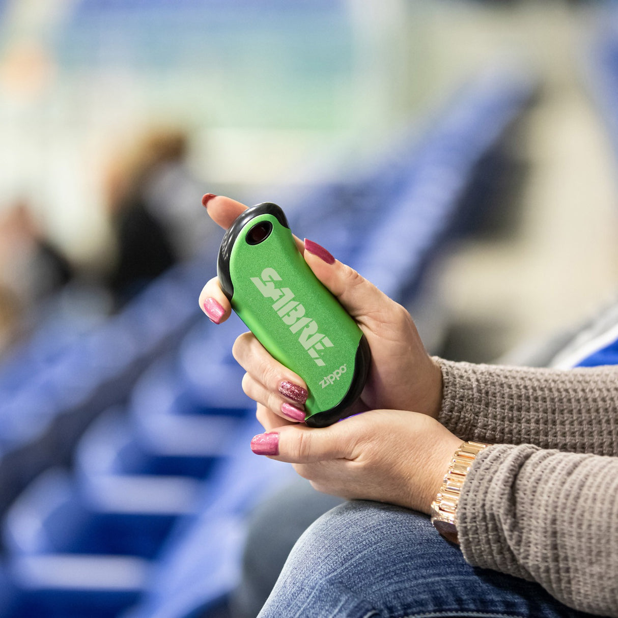 Zippo® HeatBank™ 9-Hour Rechargeable Hand Warmer & Powerbank