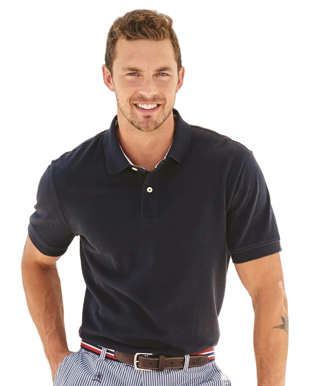 Tommy Hilfiger Classic Fit Ivy Piqué Polo Shirt