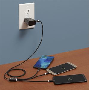 000285 Realm 3-in-1 Long Charging Cable