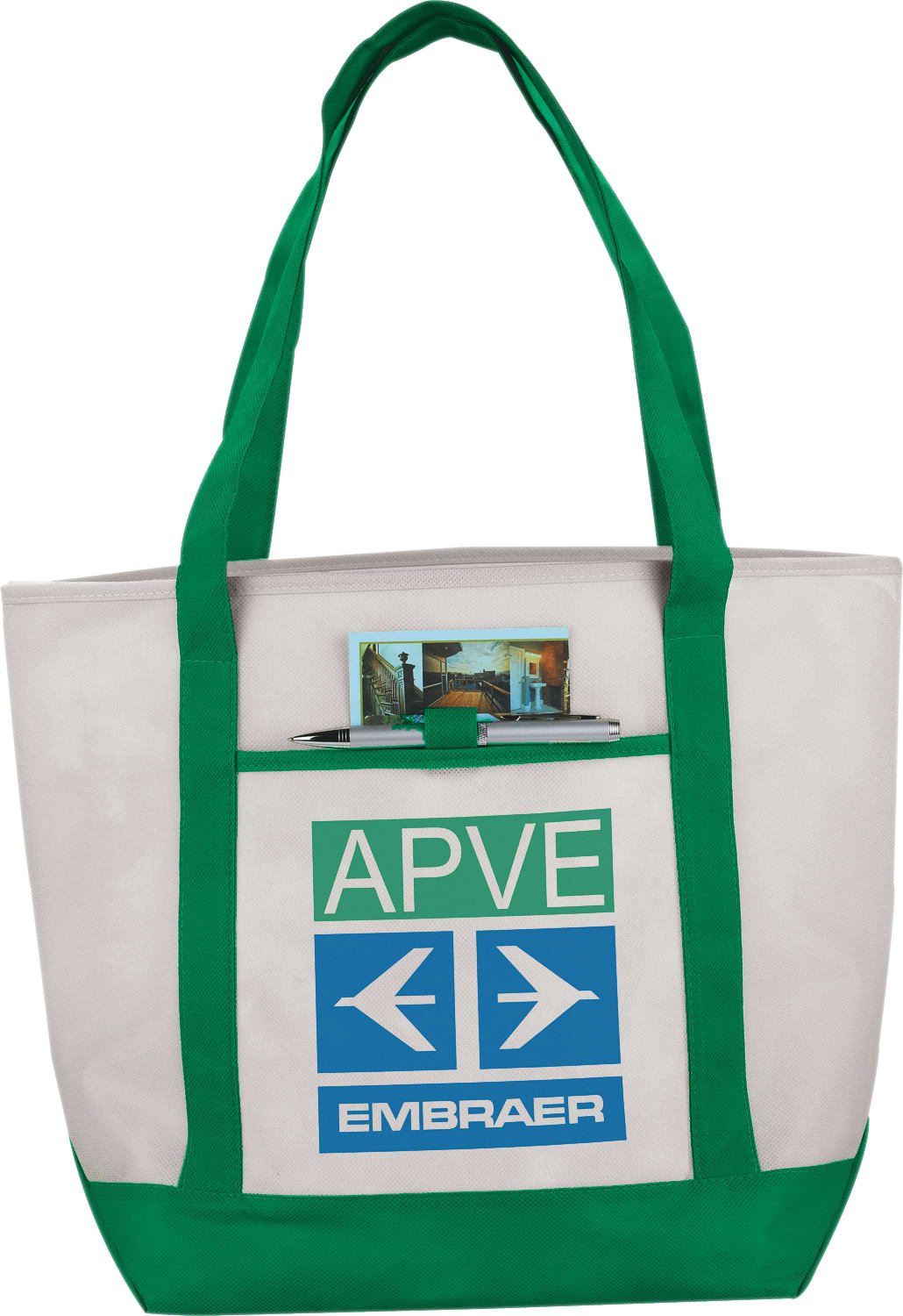 Lighthouse Non-Woven Boat Tote