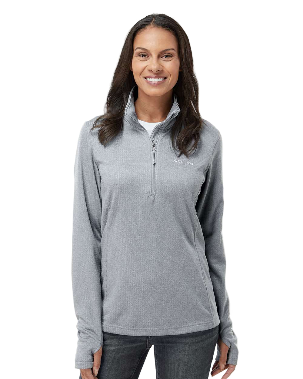 Columbia Women's Park View Grid Fleece Half-Zip