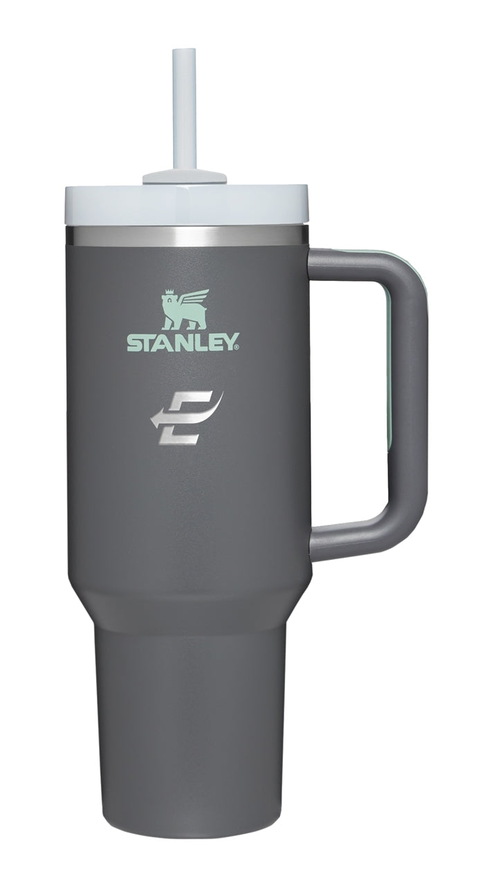 Stanley® Quencher H2.0 Flowstate™ Tumbler 40oz, Charcoal - Laser Etched