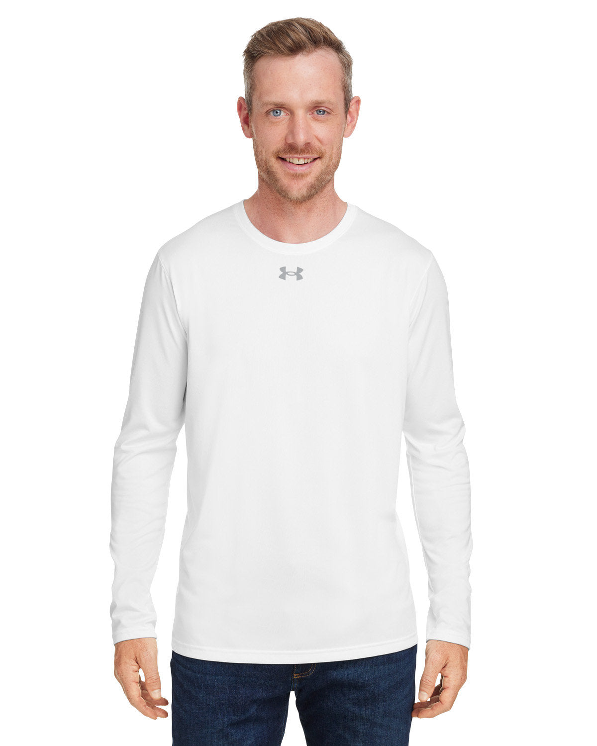UNDER ARMOUR Men's Team Tech Long-Sleeve T-Shirt