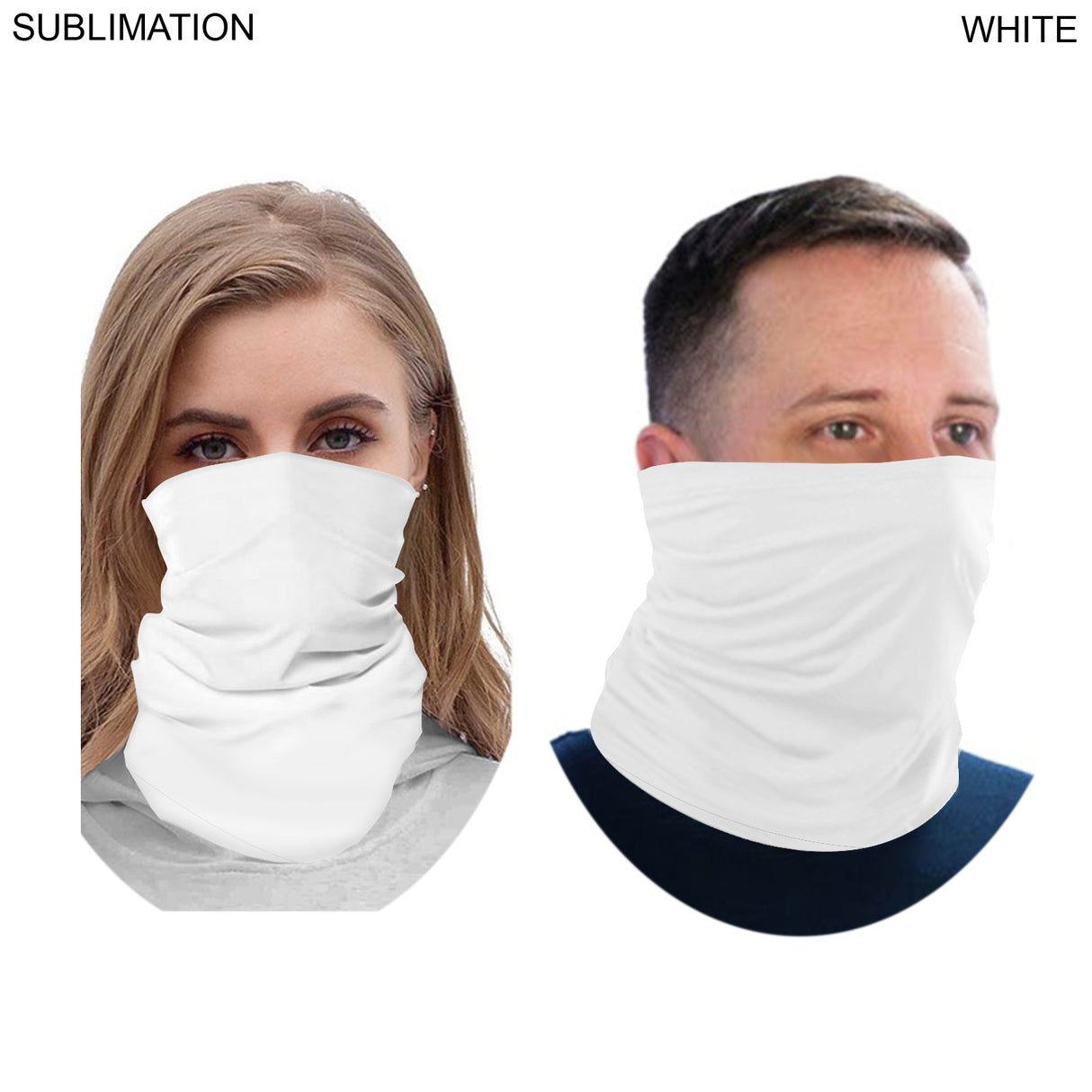 Survivor Themed Sublimated Neck Gaiter, Lightweight, Seamless, 2way stretch, raw edges