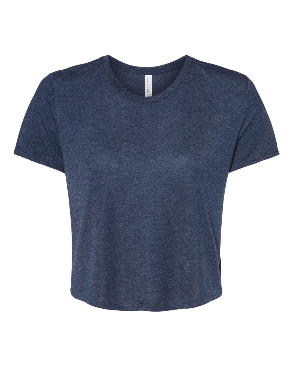 000449 Bella+Canvas® Women's Flowy Cropped Tee Shirt