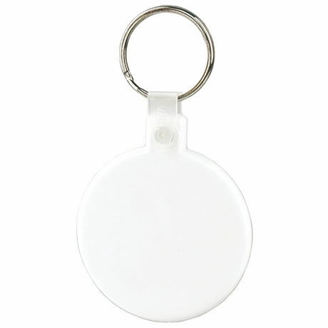 Soft Squeezable Key Tag (Round)