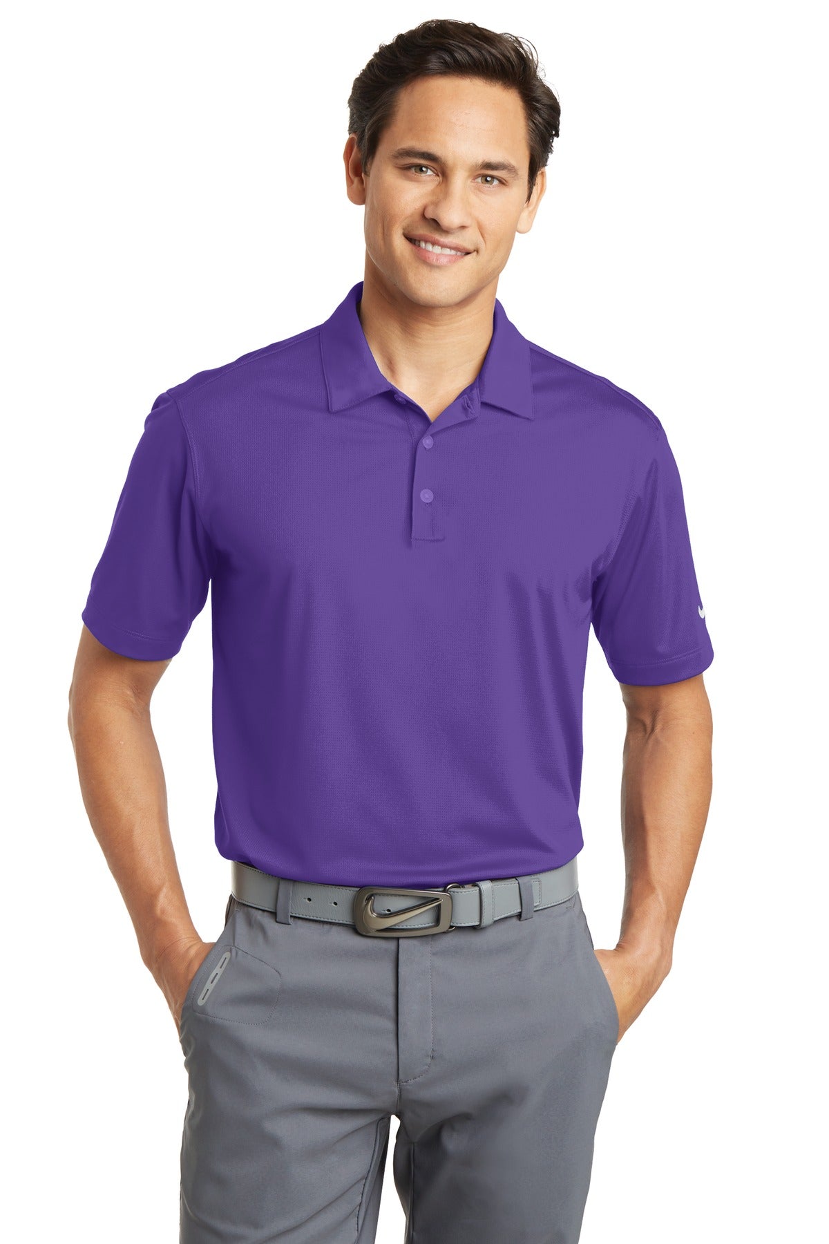 Nike Adult Dri-Fit Vertical Mesh Polo Shirt