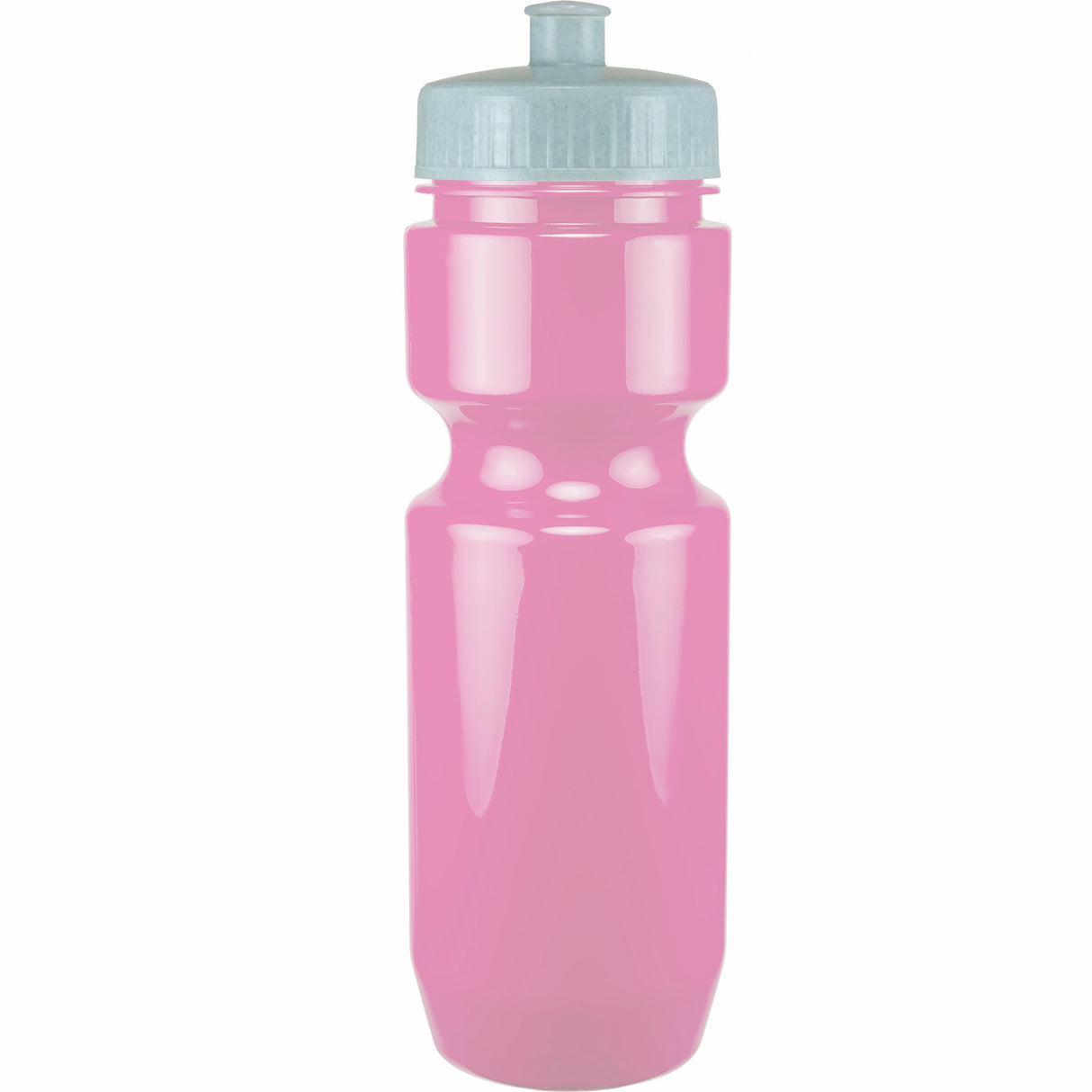 22 Oz. Bike Bottle w/ Push Pull Lid - Solid Colors