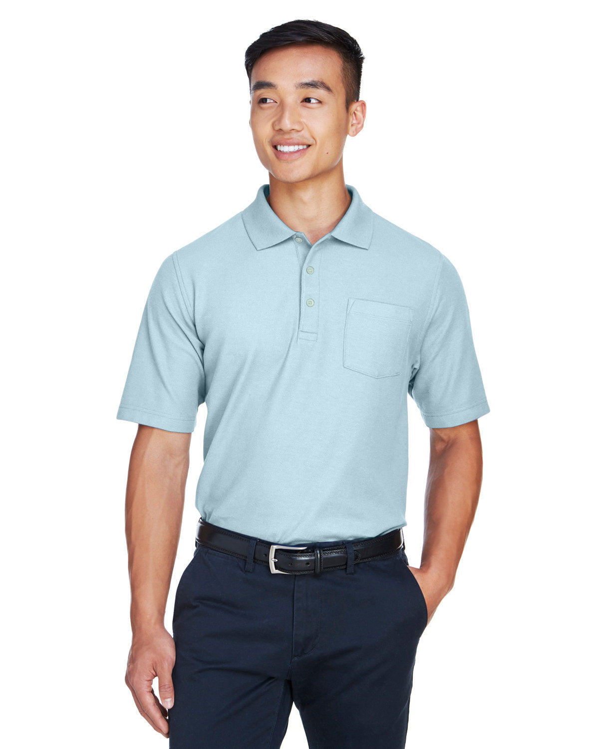 000165 DEVON AND JONES Men's DRYTEC20? Performance Pocket Polo
