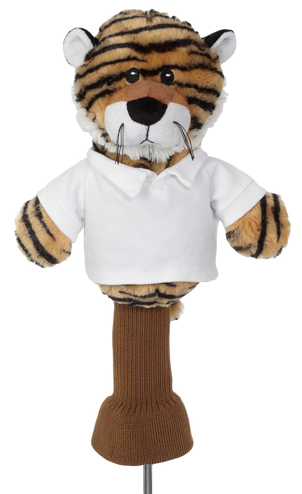 Cuddle Pals Head Cover "Tiger in the Woods" w/Golf Shirt