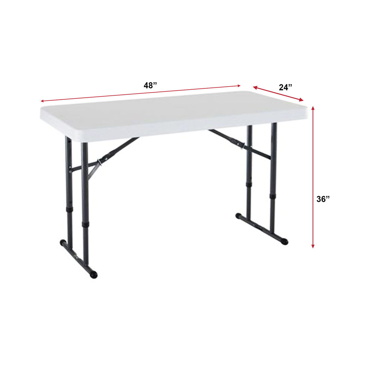 Sublimated Stretch Curved Fit Table Throw for 4ft Demo, Sampling Table, 4 sided, Closed Back