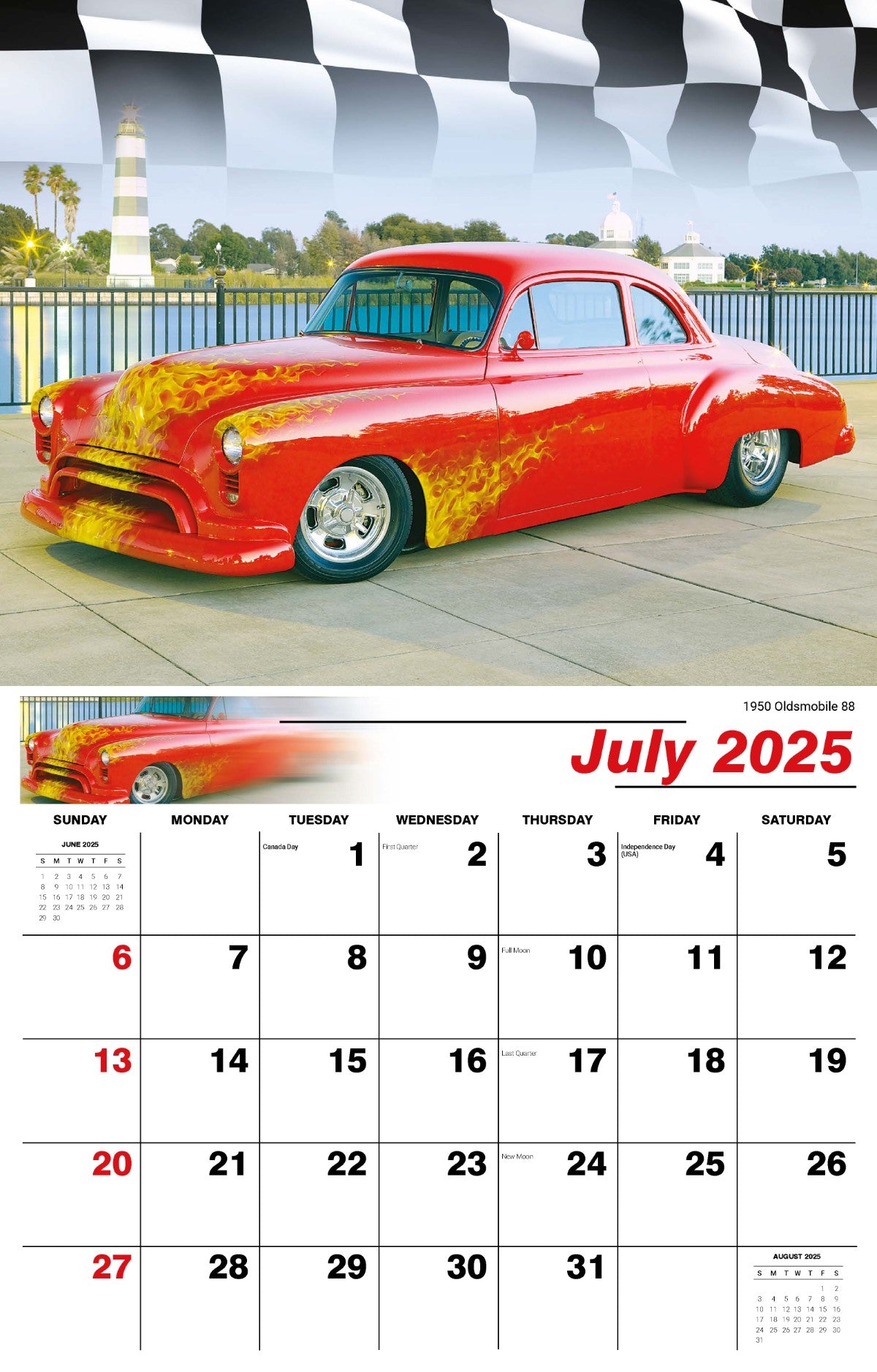 Galleria Wall Calendar 2025 Road Warriors