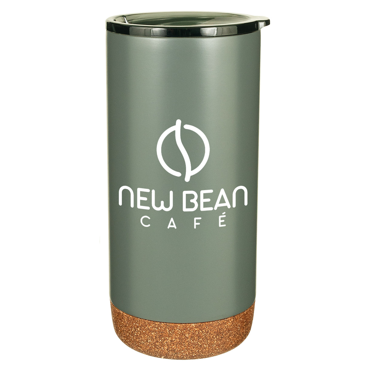 16 oz Estate Double Walled Stainless Tumbler with Cork Bottom