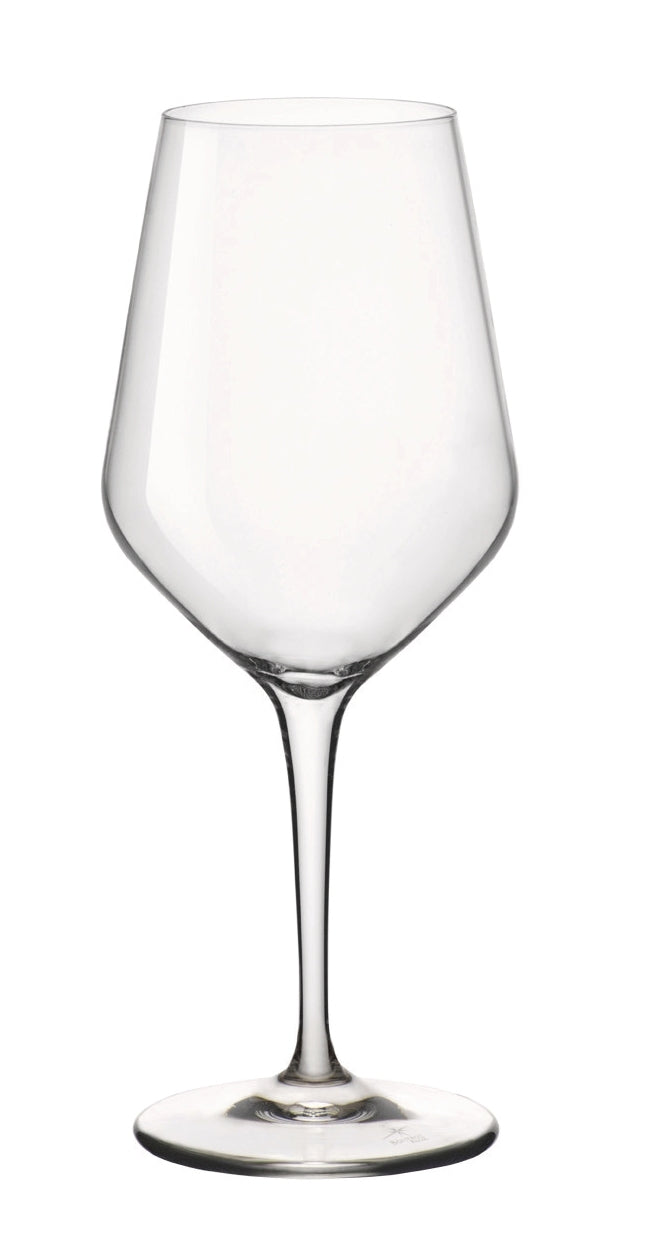 Bormioli Rocco Electra White 15oz stemmed crystal wine glass