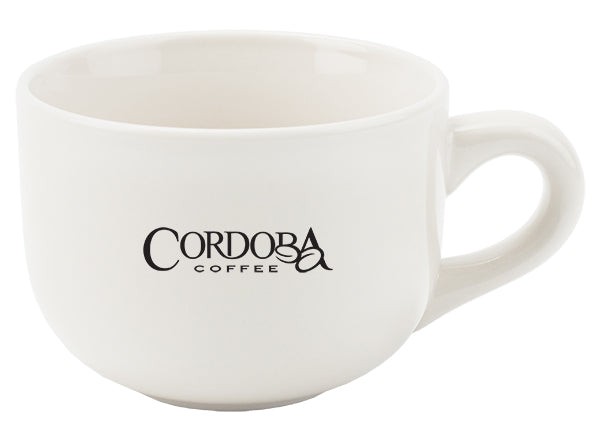 Latte 24oz white mug