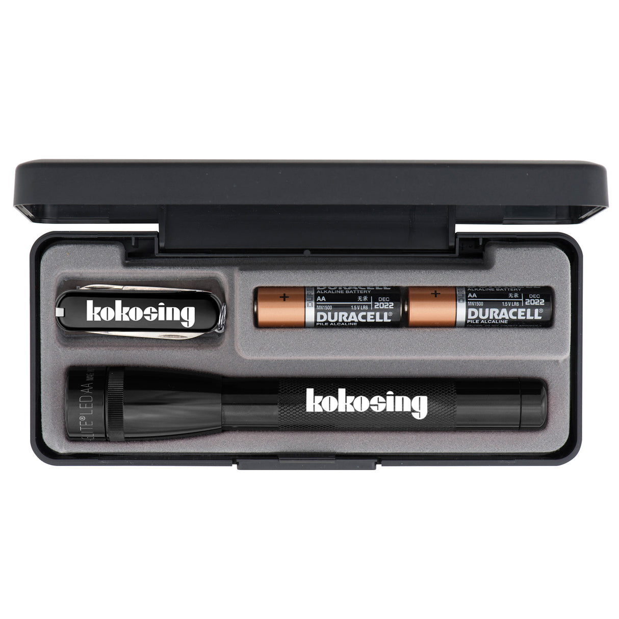 LED Mini Maglite® With Victorinox® Classic Swiss Army Knife