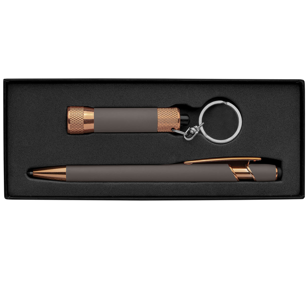 Ellipse & Chroma Softy Rose Gold Classic Thank You Gift Set - Laser