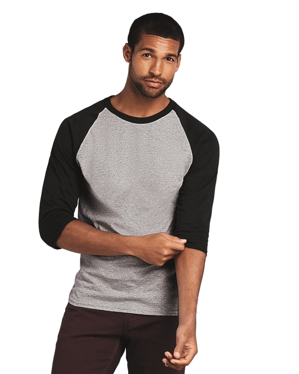 Gildan® Heavy Cotton™ Raglan Three-Quarter Sleeve T-Shirt
