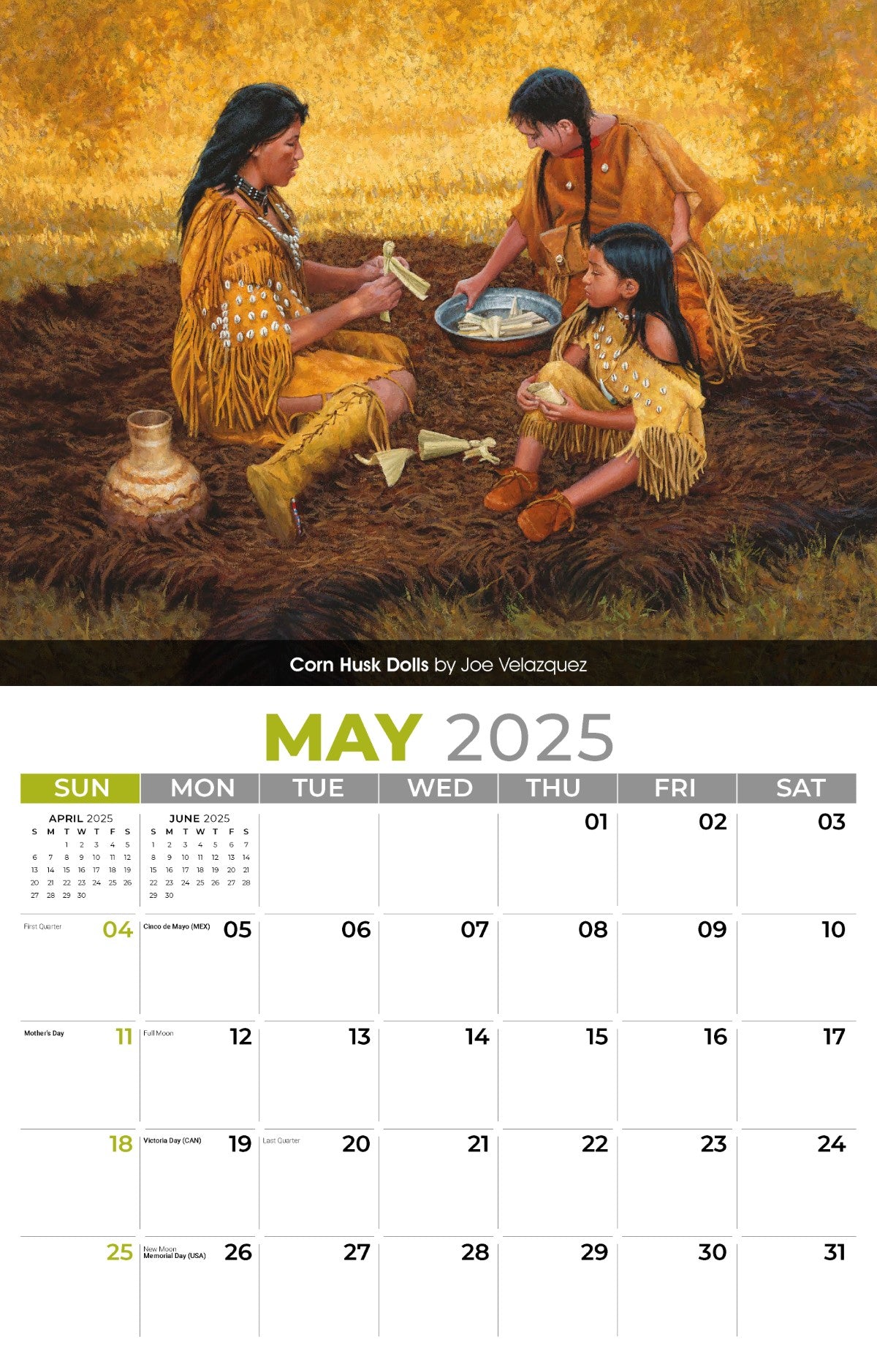 Galleria Wall Calendar 2025 Spirit of the West