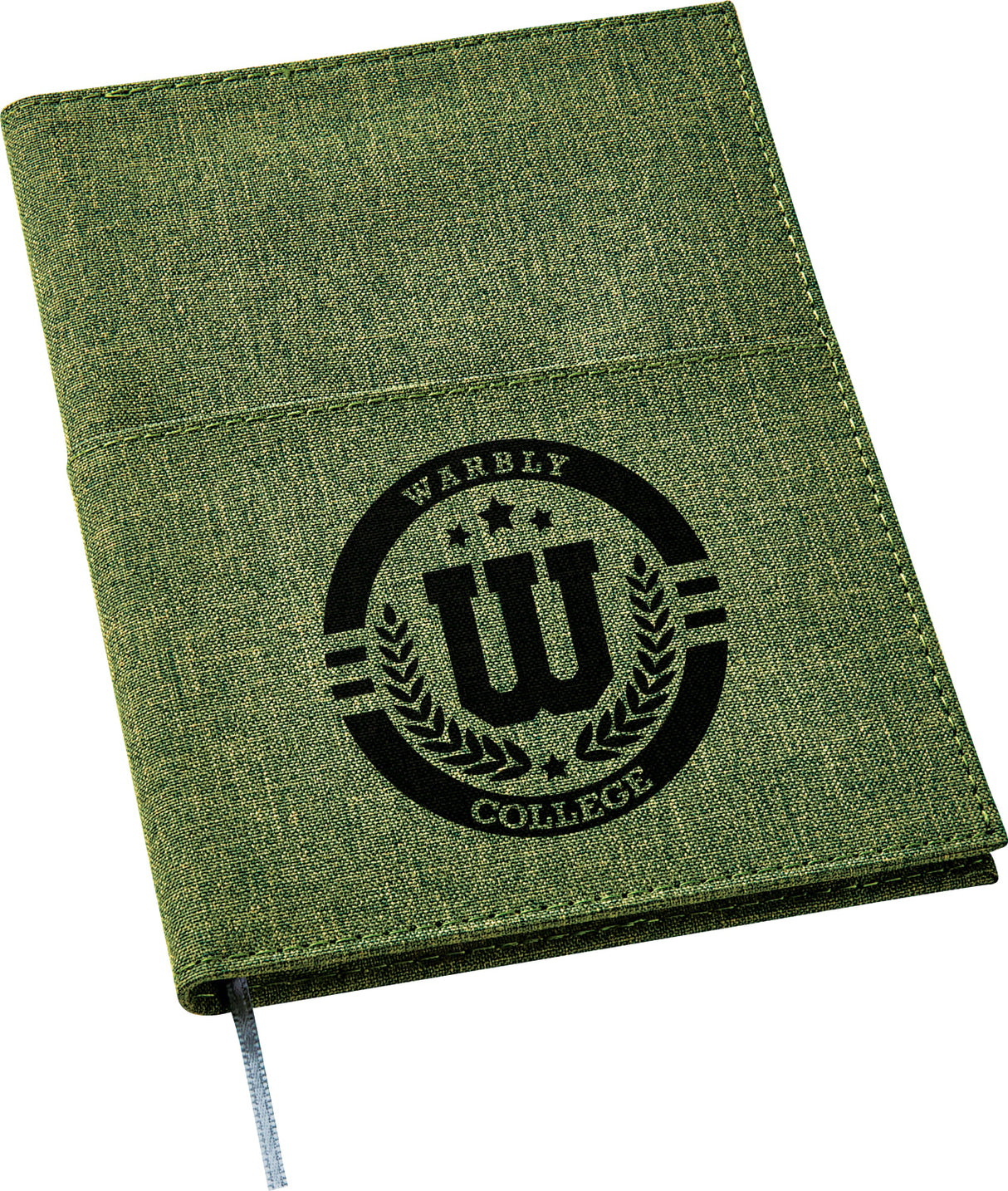 5" x 7" FSC® Mix Canvas Pocket Refillable Notebook