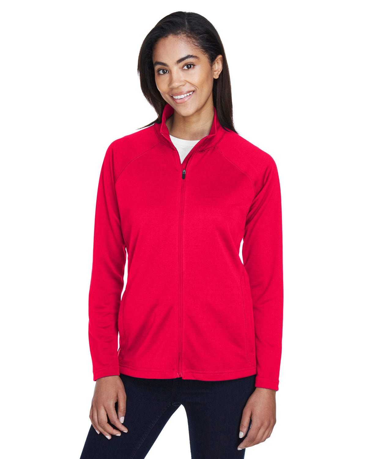 DEVON AND JONES Ladies' Stretch Tech-Shell® Compass Full-Zip