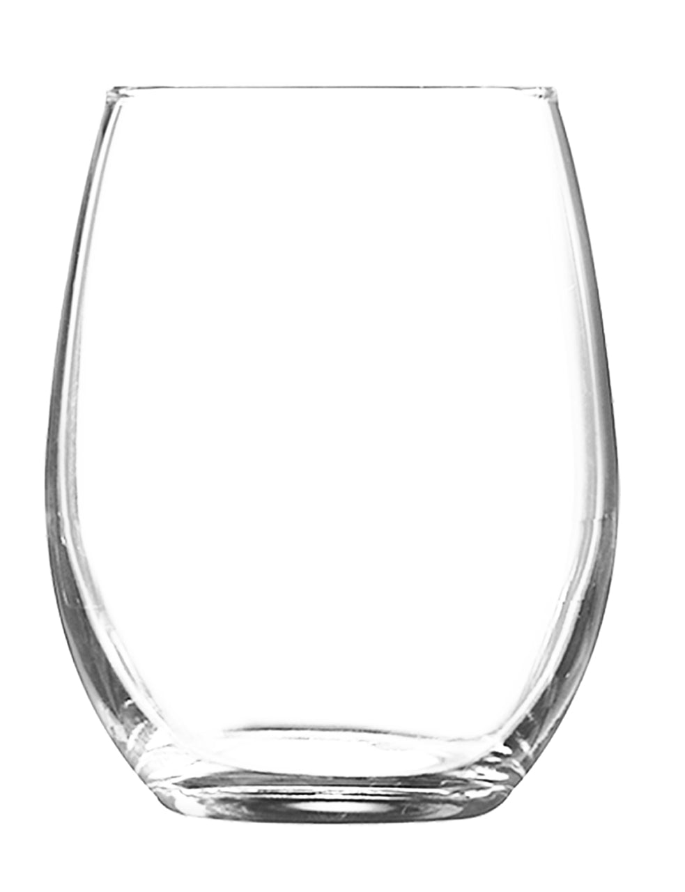 ~Veranda 21oz stemless wine S/2 in Mystique gift box