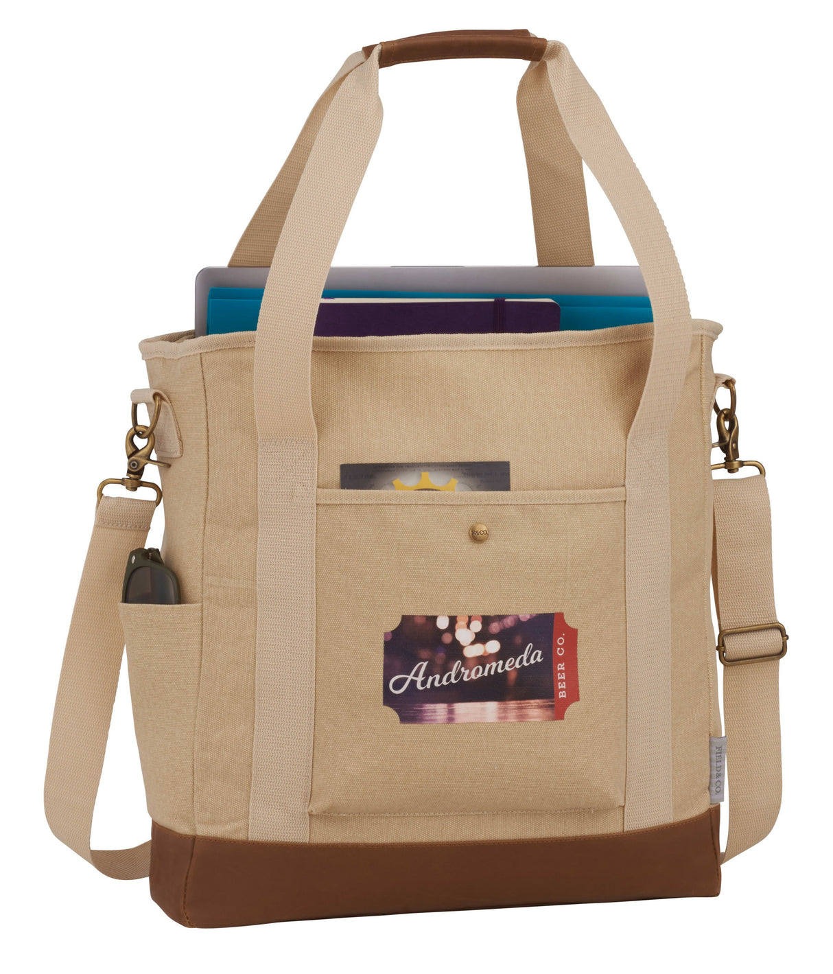 Field & Co. 16 oz. Cotton Canvas Commuter Tote