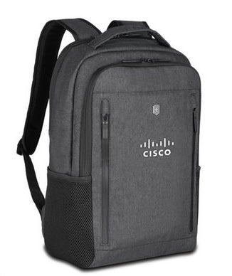 Journey Crossing 16" Grey Laptop Backpack