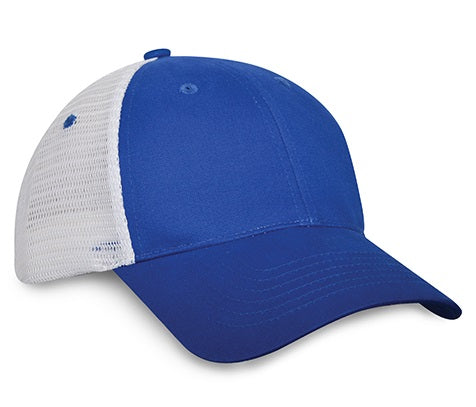 6 Panel Light Brushed Trucker Cap