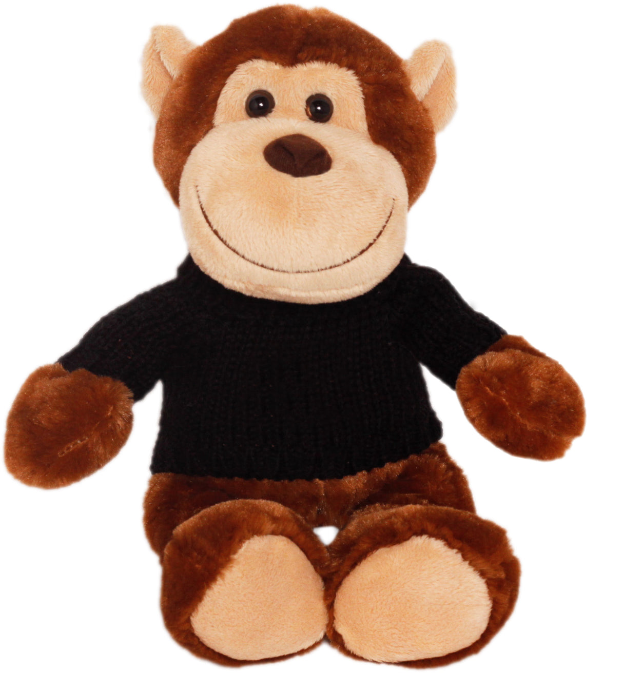 11" Milo Monkey w/Hand Knit Embroidered Sweater
