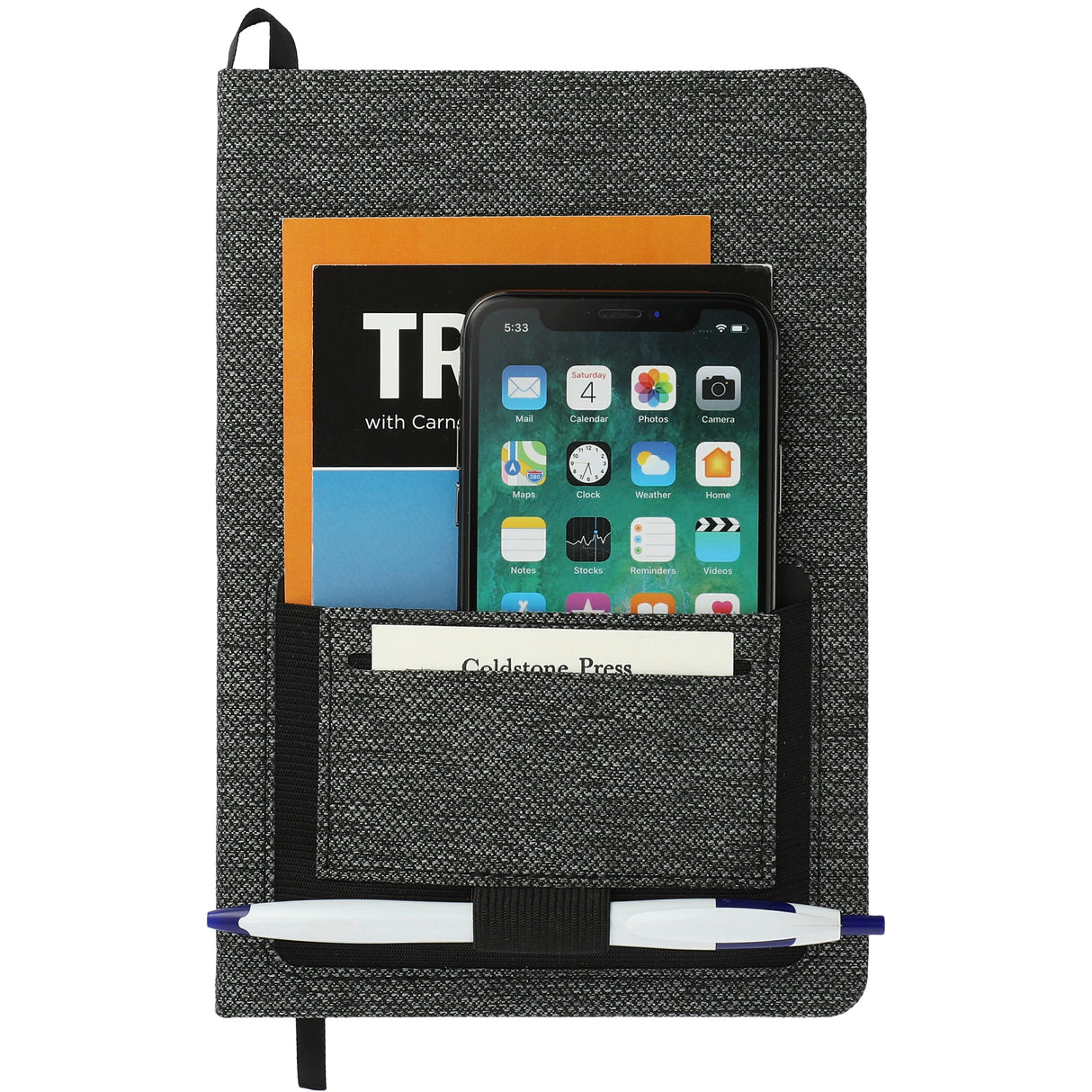 5.5" x 8.5" Vila Recycled PET Bound Notebook