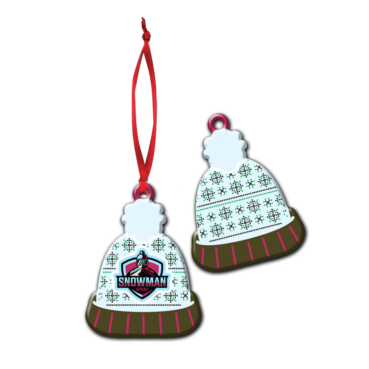 Knit Tuque Ornament (Realism), MADE IN CANADA