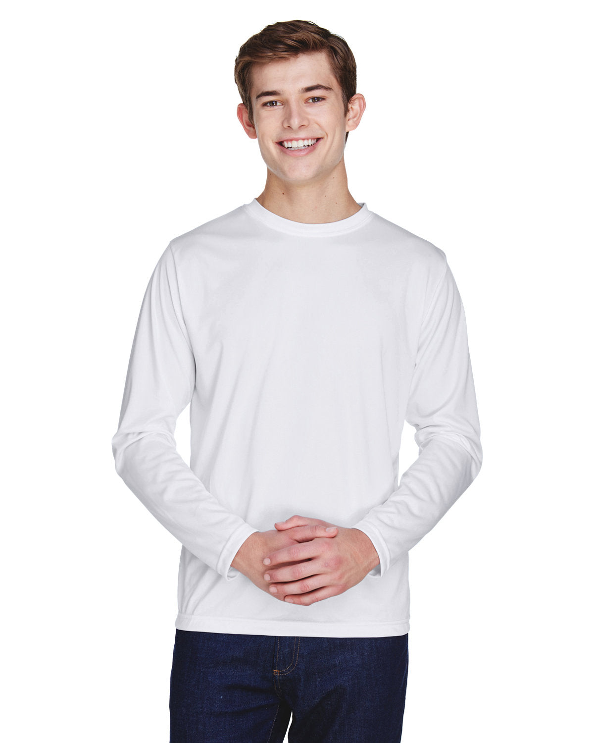 000193 Team 365 Men's Zone Performance Long-Sleeve T-Shirt