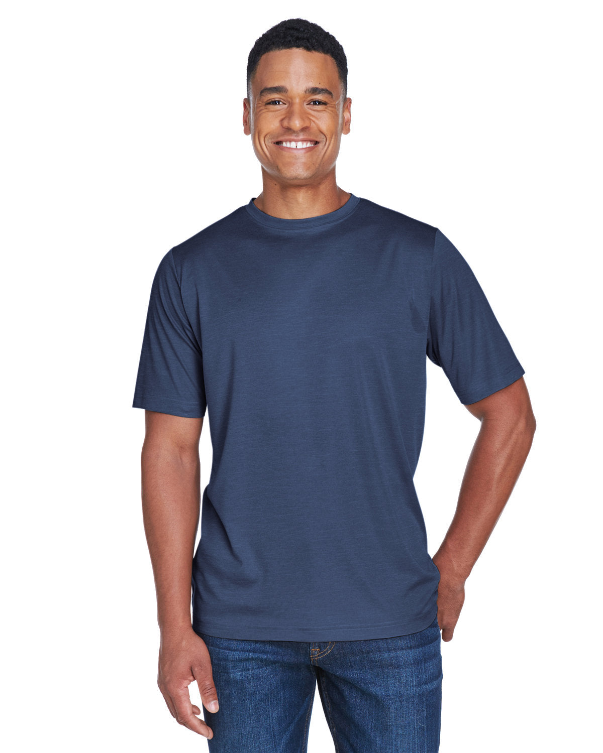 000248 Team 365 Men's Sonic Heather Performance T-Shirt
