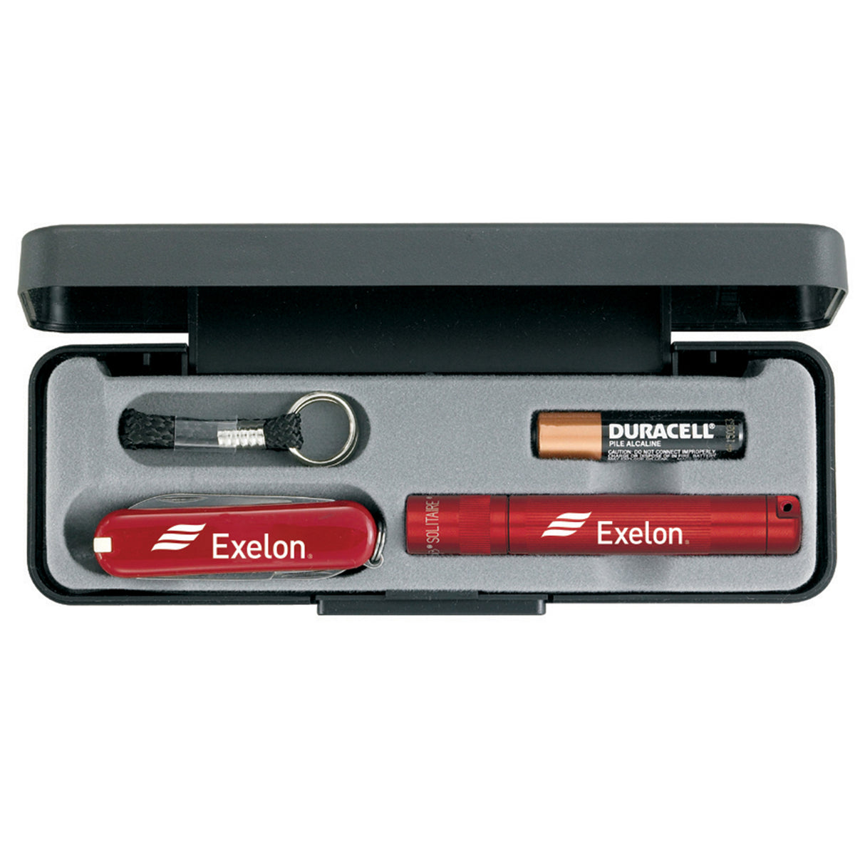 LED Maglite® Solitaire With Victorinox® Classic Swiss Army Knife