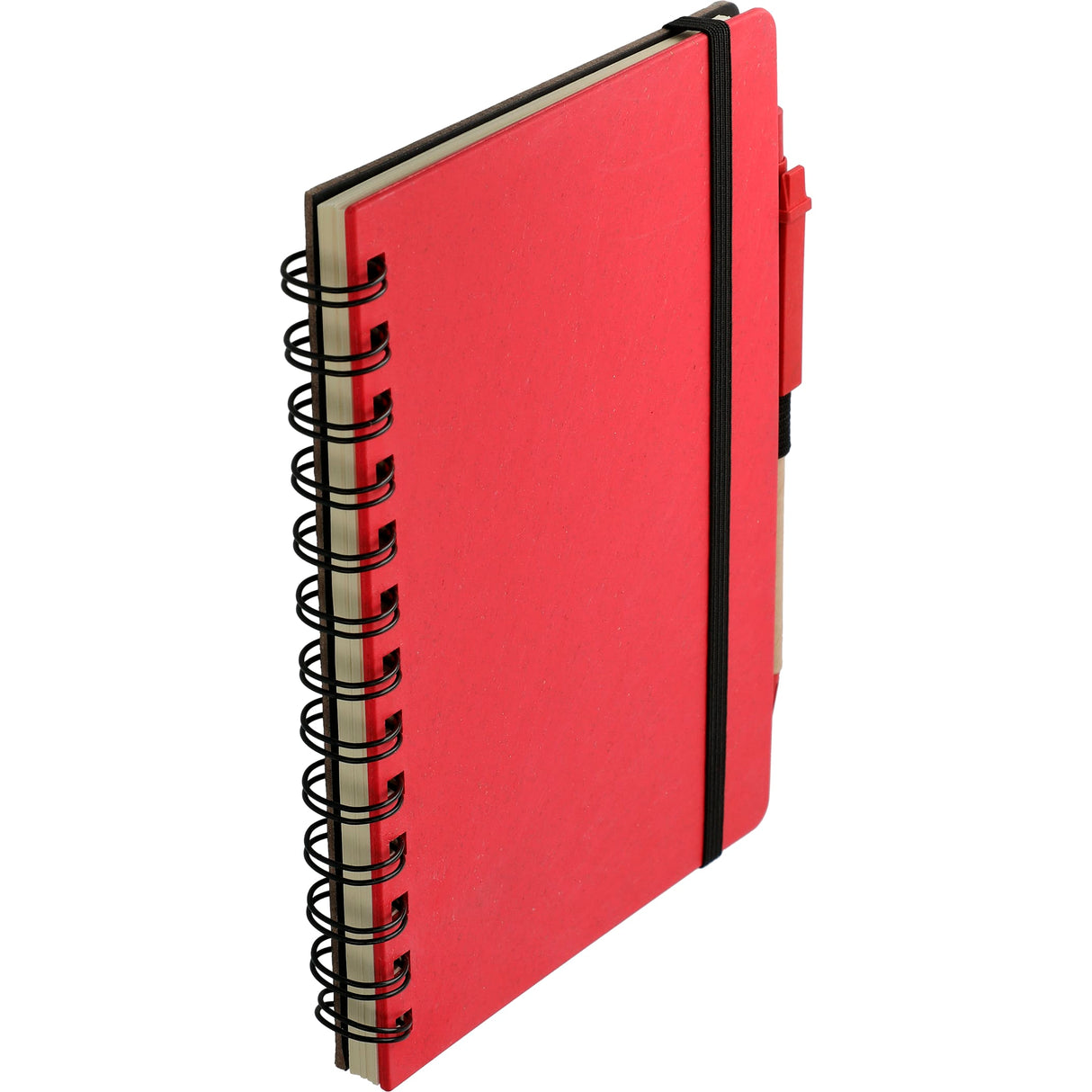 5" x 7" FSC® Mix Wheat Straw Notebook with Pen